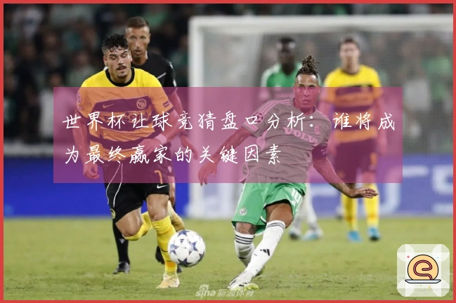 世界杯让球竞猜盘口分析：谁将成为最终赢家的关键因素