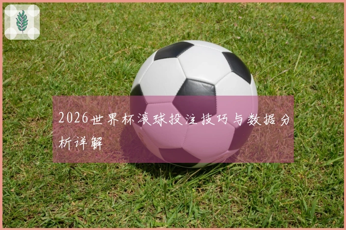 2026世界杯滚球投注技巧与数据分析详解
