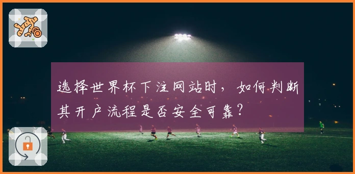 选择世界杯下注网站时，如何判断其开户流程是否安全可靠？