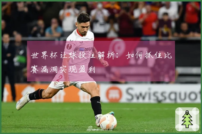 世界杯让球投注解析:如何抓住比赛漏洞实现盈利